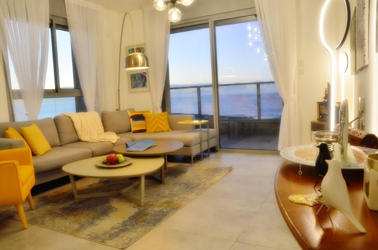 Amazing Sea View, Steps To Beach, Near Tel-Aviv Bat Yam Ngoại thất bức ảnh