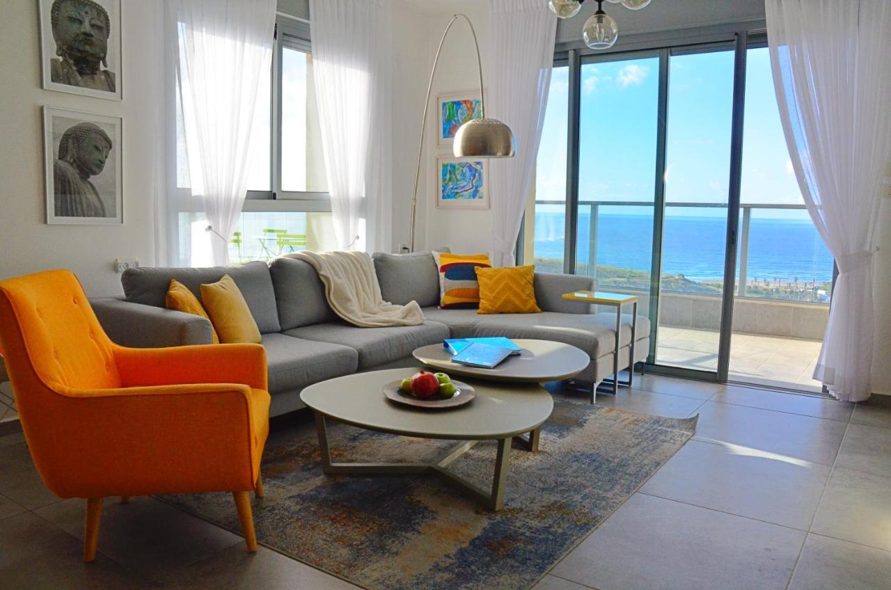 Amazing Sea View, Steps To Beach, Near Tel-Aviv Bat Yam Ngoại thất bức ảnh