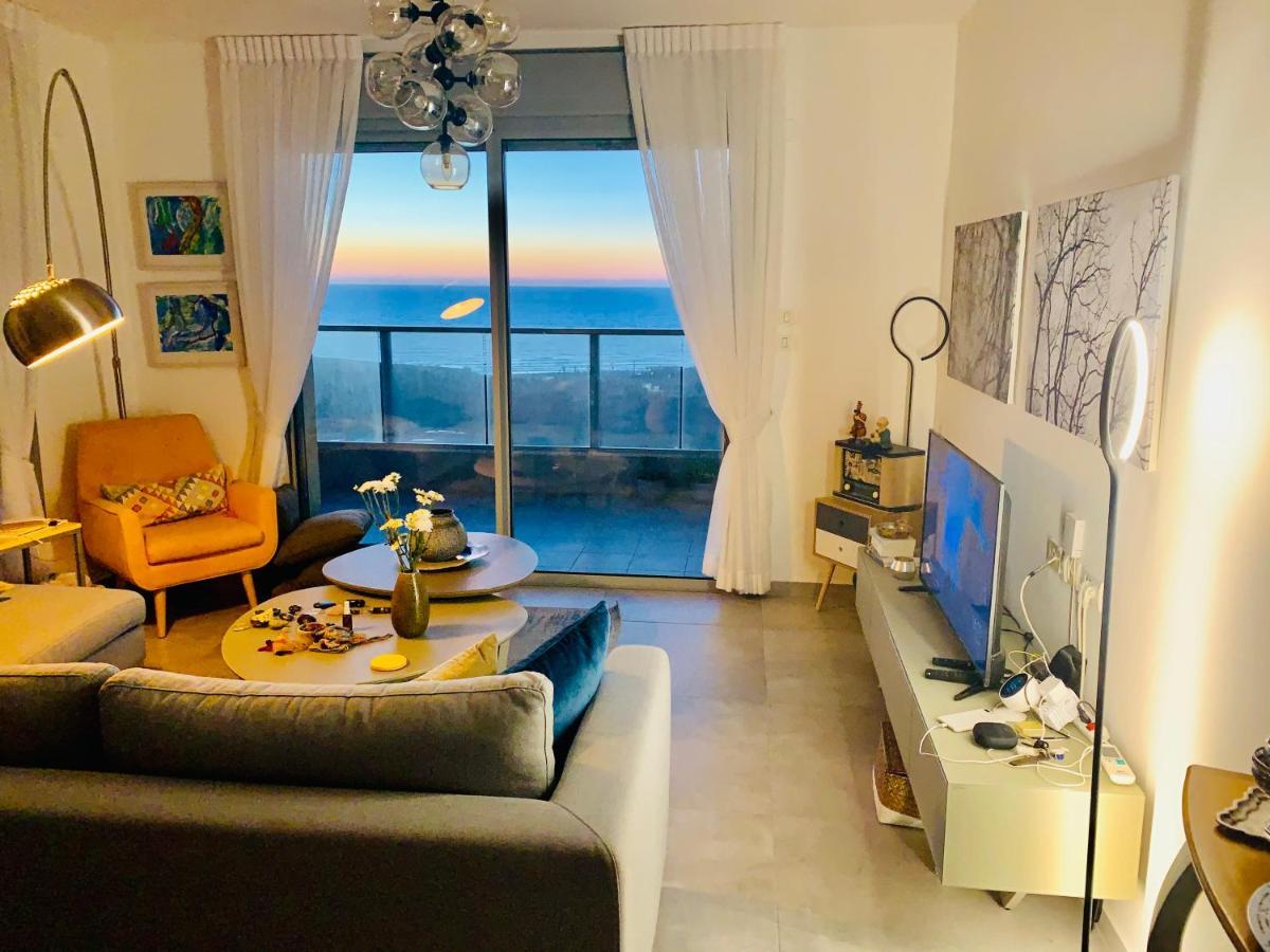 Amazing Sea View, Steps To Beach, Near Tel-Aviv Bat Yam Ngoại thất bức ảnh